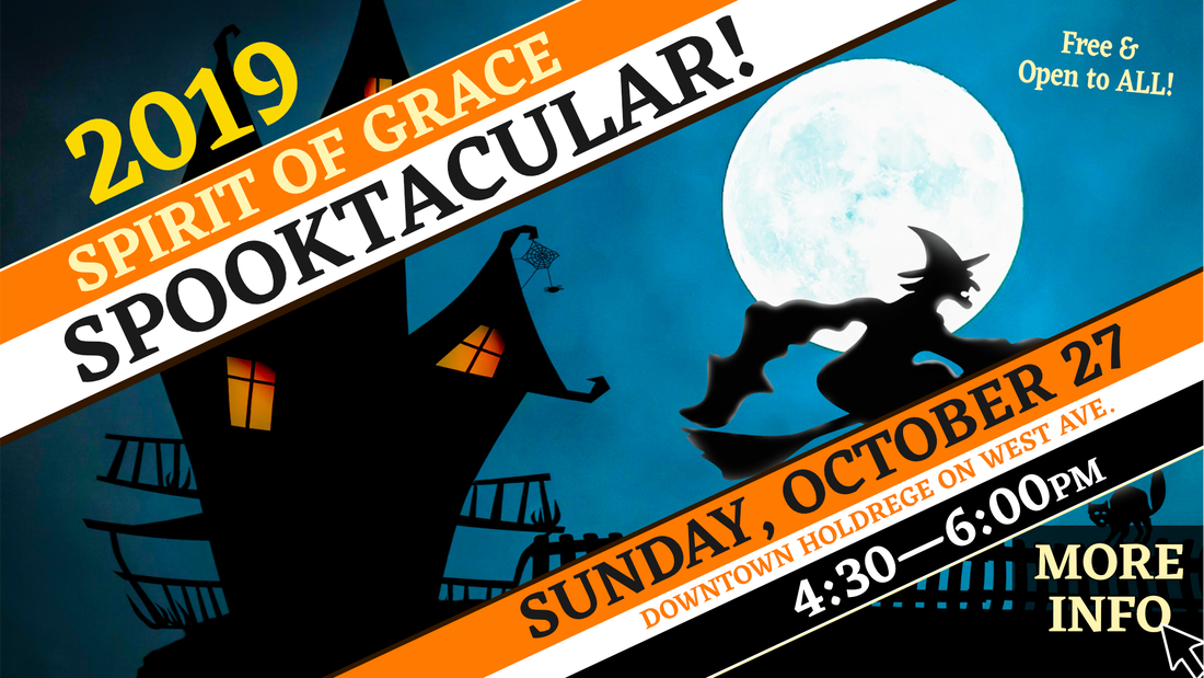 Spirit of Grace Church presents... Halloween Spooktacular, Sunday, October 28, 2018 from 4:30pm-6:00pm